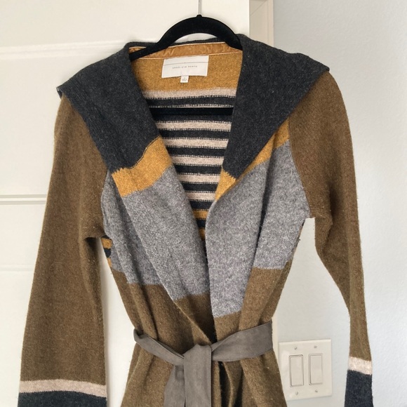 Anthropologie Sweaters - Anthropologie long knit jacket cardigan
